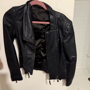 Blank NYC Leather Biker Jacket